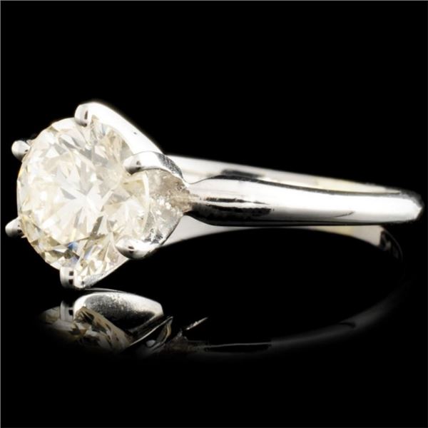 1.54ctw Diamond Solitaire Ring in 14K Gold