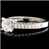 Image 1 : 0.85ctw Diamond Ring in 18K Rose Gold