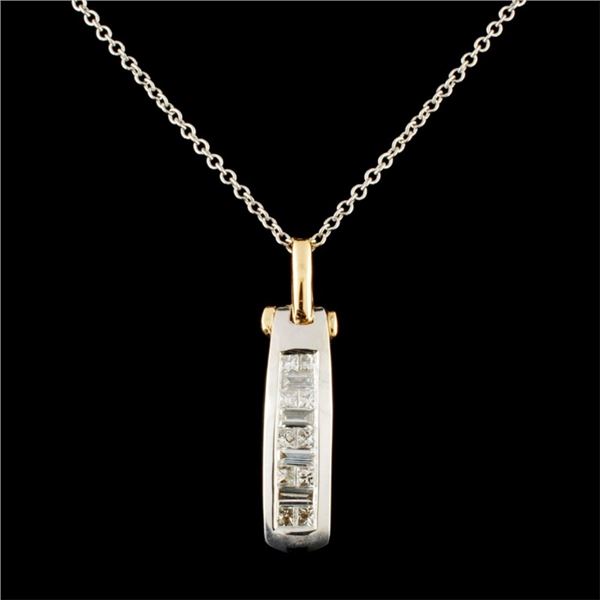 0.46ctw Diamond Pendant in 14K Gold