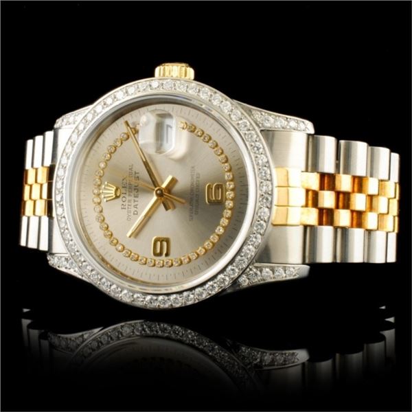 36MM Rolex DateJust with 1.50ctw Diamond