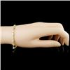 Image 3 : 0.25ctw Diamond Bracelet in 14K Gold