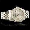 Image 4 : 36MM Rolex DateJust with 1.50ctw Diamond Watch