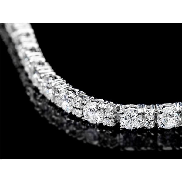 9.00ct Diamond Bracelet in 18k White Gold