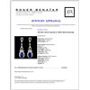 Image 3 : Tanz & Diam Earrings in 18K Gold 7.20ctw & 1.56ctw