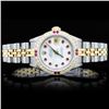 Image 2 : Diamond Ladies Rolex YG/SS DateJust Watch 1.00ct