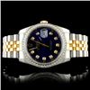 Image 2 : 36MM Rolex DateJust 116233 Diamond Watch YG/SS