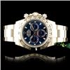 Image 1 : 18K Gold Blue Dial Rolex Daytona Cosmograph