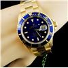 Image 1 : 18K Gold Rolex Submariner 16618 40mm Wristwatch