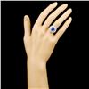 Image 4 : 18K Gold Ring: 3.53ct Tanzanite, 1.74ctw Diamonds