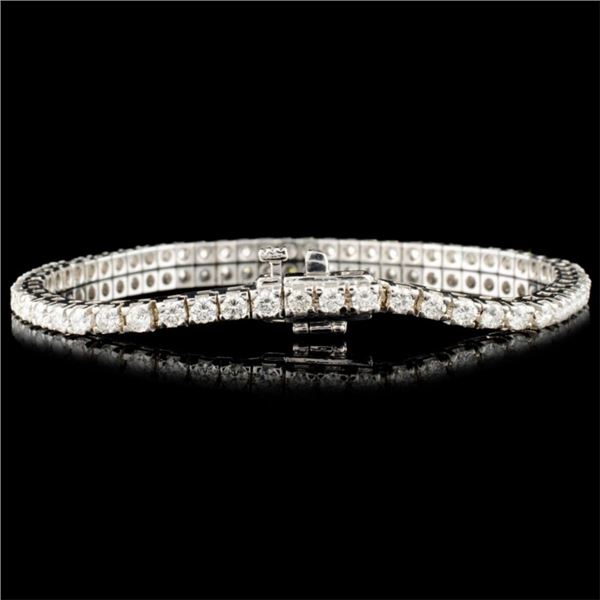 4.18ctw Diamond Bracelet in 14K Gold