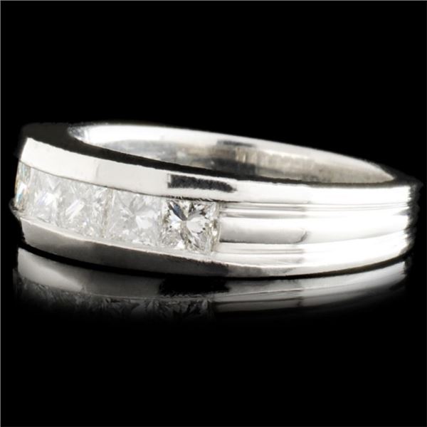 1ctw Diamond Platinum Ring