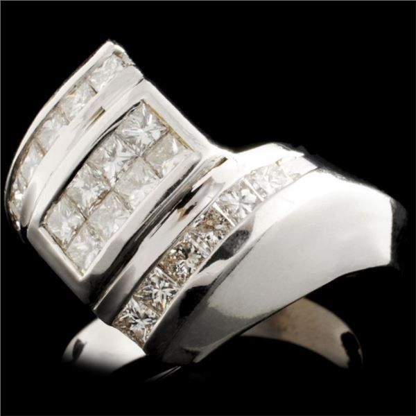 1.29ctw Diamond Ring in 18K Gold