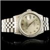 Image 3 : 1.50ct Diamond Rolex DateJust Watch, 36MM SS