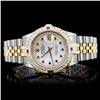 Image 2 : 36MM Rolex DateJust Watch with YG/SS & Diamond