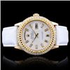 Image 1 : 2.50ct Diamond Rolex President Day-Date Watch 18K