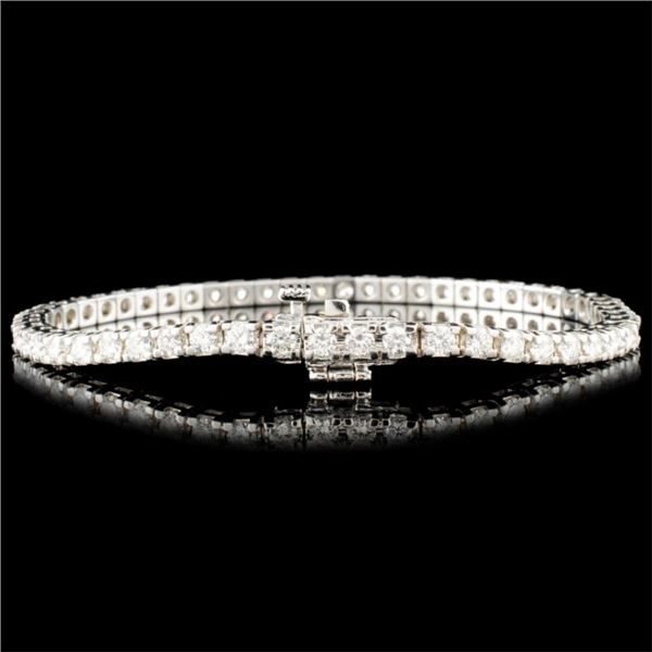 4.28ctw Diamond Bracelet in 14K Gold