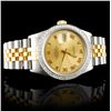 Image 9 : Rolex DateJust Diamond 36MM Wristwatch