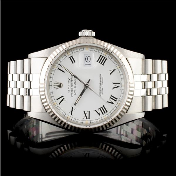 Rolex DateJust 18K & Stainless Steel Watch