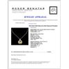 Image 3 : 14K Gold 5.00ct Beryl & 0.30ct Diamond Pendant