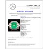 Image 5 : 18K Gold 2.60ct Emerald & 0.77ctw Diamond Ring