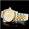 Image 2 : Rolex YG/SS DateJust Mid-size 31MM Ladies Watch