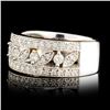 Image 2 : 14K Gold 0.51ctw Diamond Ring