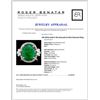Image 4 : 18K White Gold 6.19ct Emerald & 0.82ct Diamond Rin