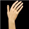 Image 4 : 18K Gold 0.65ctw Diamond Ring
