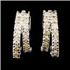 Image 1 : 14K Gold 0.41ctw Diamond Earrings