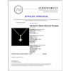 Image 4 : 14K Gold 0.35ctw Diamond Pendant