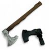 Image 1 : Hand Forged 5" Blade Axe, 20" Overall Length, Wood Handle