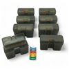 Image 1 : MTM Case Gard 22 Round Rifle Flip Top Case for 300/338/375/7mm Rem Ultra Mag./416 Rigby X8