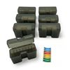 Image 1 : MTM Case Gard 22 Round Rifle Flip Top Case for 300/338/375/7mm Rem Ultra Mag./416 Rigby X7