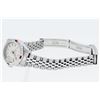 Image 6 : Rolex Ladies Stainless Steel Silver Index Ruby and Diamond Date Wristwatch