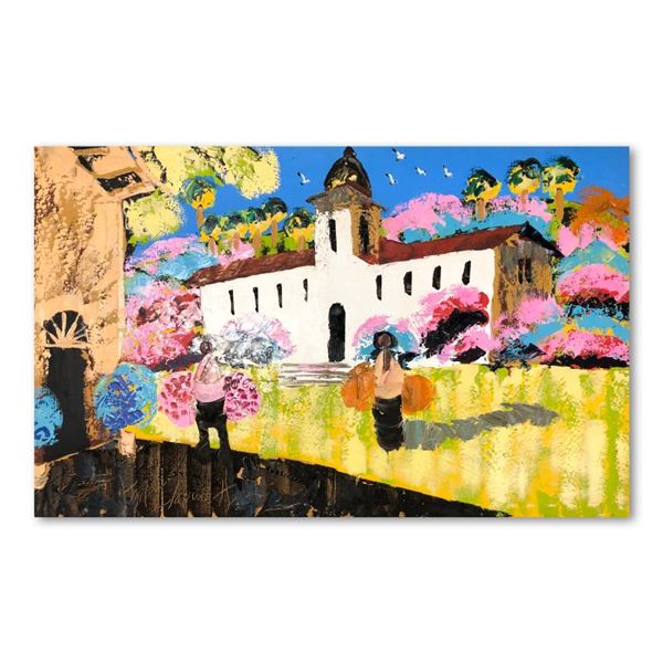 Paul Blaine Henrie (1932-1999) "Memories of Mexico" Original Oil on Canvas