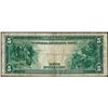 Image 2 : 1914 $5 Federal Reserve Bank Note New York