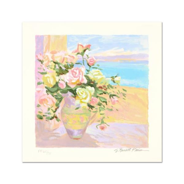 S.Burkett Kaiser "Seaside Roses" Limited Edition Giclee on Paper