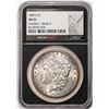 Image 1 : 1889-S $1 Morgan Silver Dollar Coin NGC AU55 Vaultbox Series 3