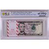 Image 1 : Pack of 2017A $5 Federal Reserve STAR Notes Atlanta Fr.1998-F* PCGS Gem UNC 65PPQ