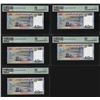 Image 2 : (5) Consecutive 2017 Djibouti 40 Francs Bank Notes PMG Superb Gem Uncirculated 68EPQ