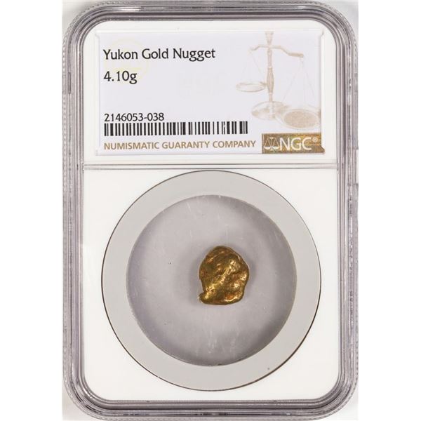 4.10 Gram Yukon Gold Nugget NGC Graded