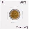 Image 1 : 1917 $1 McKinley Commemorative Gold Dollar Coin