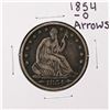 Image 1 : 1854-O w/Arrows Seated Liberty Half Dollar Coin