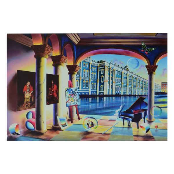 Ferjo  View Of The Hermitage  Limited Edition Giclee On Canvas