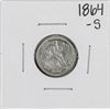 Image 1 : 1864-S Seated Liberty Dime Coin