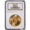 Image 1 : 1904 $20 Liberty Head Eagle Gold Coin NGC MS61