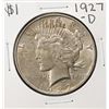 Image 1 : 1927-D $1 Peace Silver Dollar Coin