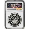 Image 2 : 2011 Liberia $5 History of Railroads Royal Hudson Silver Coin NGC PF68 Ultra Cameo