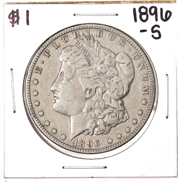 1896-S $1 Morgan Silver Dollar Coin