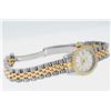 Image 8 : Rolex Ladies Two Tone Silver Index Diamond Datejust Wristwatch